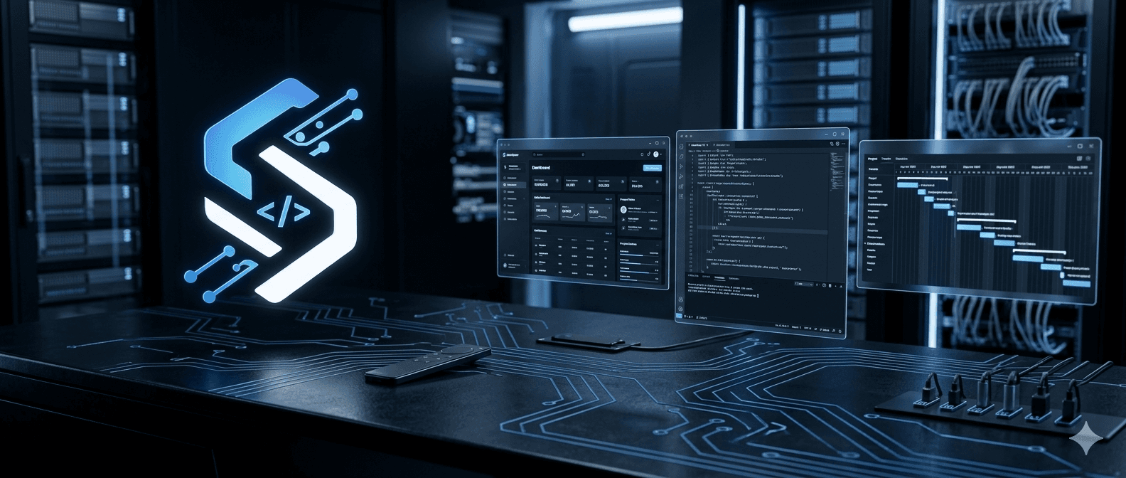 SlimCyberTech engineering control room